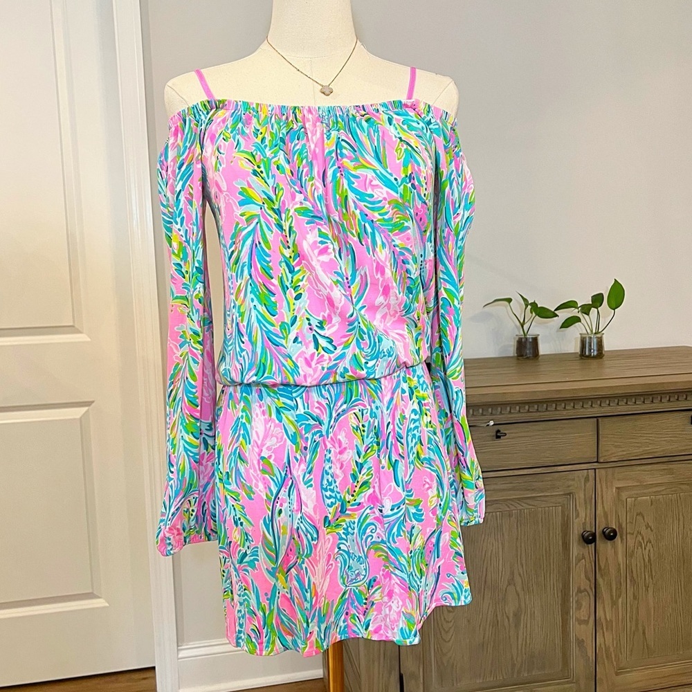 Lily Pulitzer “Lana” Off the Shoulder Dress | Size 0